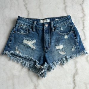 PacSun high rise festival short size 22